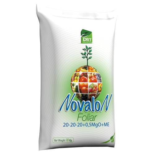 Комплексне добриво з мікроелементами Новалон фоліар 20-20-20 (Novalon Foliar), 1 і 10 кг