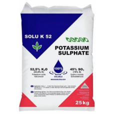 Добриво сульфат калію Солю К 0-0-52 (Solu K 52), 25кг