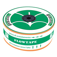Крапельна стрічка FlowTape 6мілс 10см 0.90л/г (1 000м)