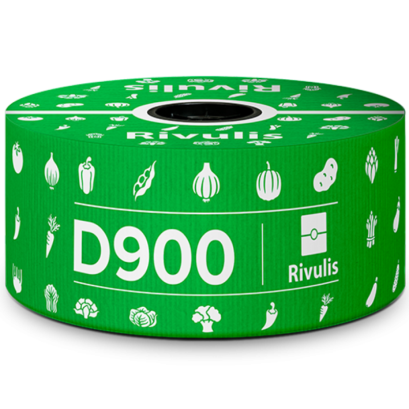 Крапельна стрічка D900 6мілс 20см 1.0л/г (2800м)